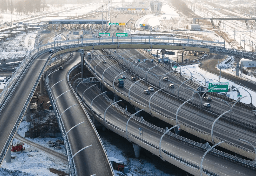 Мостовой металлопрокат ОМК по новой технологии применили в строительстве Витебской развязки